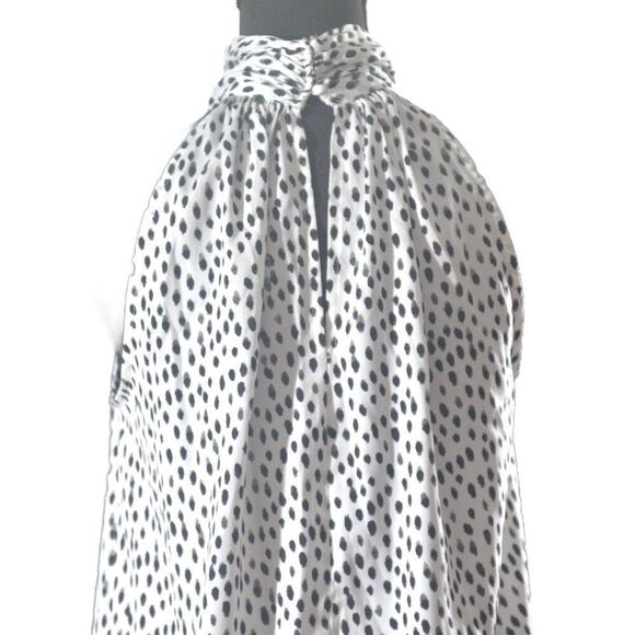 Banana Republic Black & White Halter Top Size Small - Picture 5 of 7